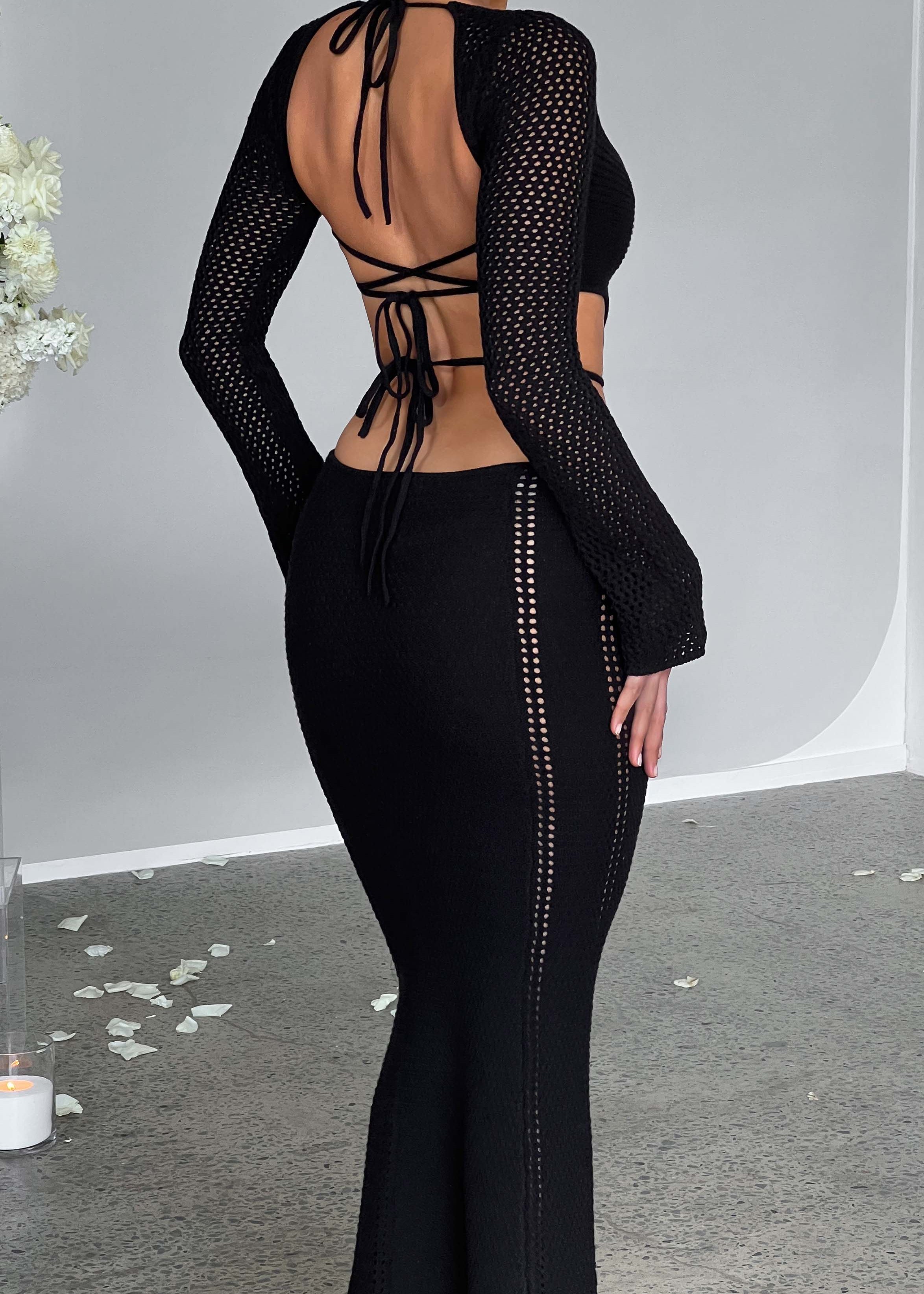 Vestido Maxi Nadine - Preto