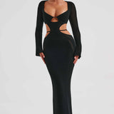 Vestido Maxi Nadine - Preto