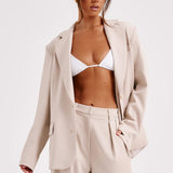 Jaqueta Blazer Oversized Noa - Bege