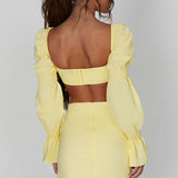 Saia Mini Perla - Limão