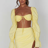 Saia Mini Perla - Limão