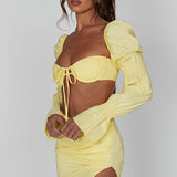 Saia Mini Perla - Limão