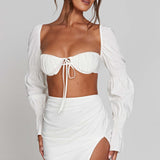 Saia Mini Perla - Branca