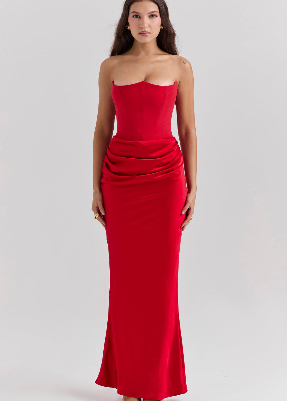 Madalena - Vestido de cetim