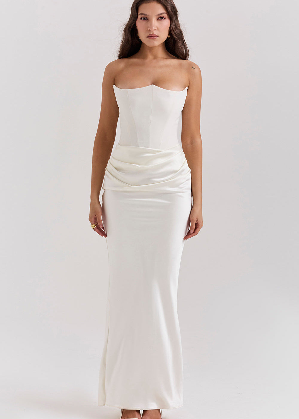 Madalena - Vestido de cetim