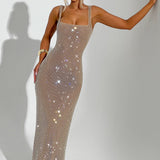 Vestido Maxi Petra - Dourado