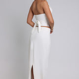 Saia Maxi Piper - Marfim