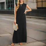 Vennya - Vestido Maxi Sem Mangas