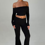 Conjunto Tricô Portia - Preto