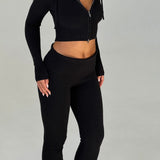Conjunto Tricô Portia - Preto