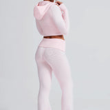 Conjunto Tricô Portia - Rosa