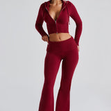 Conjunto Tricô Portia - Vermelho