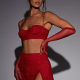 Top Posie - Brilho Vermelho