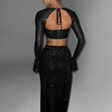 Priscilla Top - Preto Brilhante