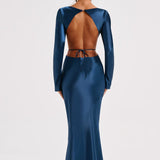 Vestido Maxi Rafi - Verde Água