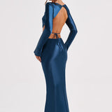 Vestido Maxi Rafi - Verde Água