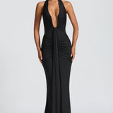 Vestido Maxi Rosetta - Preto