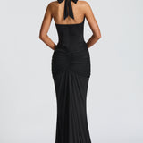 Vestido Maxi Rosetta - Preto