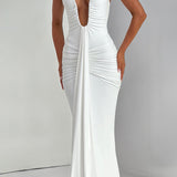 Vestido Maxi Rosetta - Branco