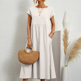 SARAH - VESTIDO CASUAL DE LINHO
