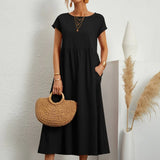 SARAH - VESTIDO CASUAL DE LINHO