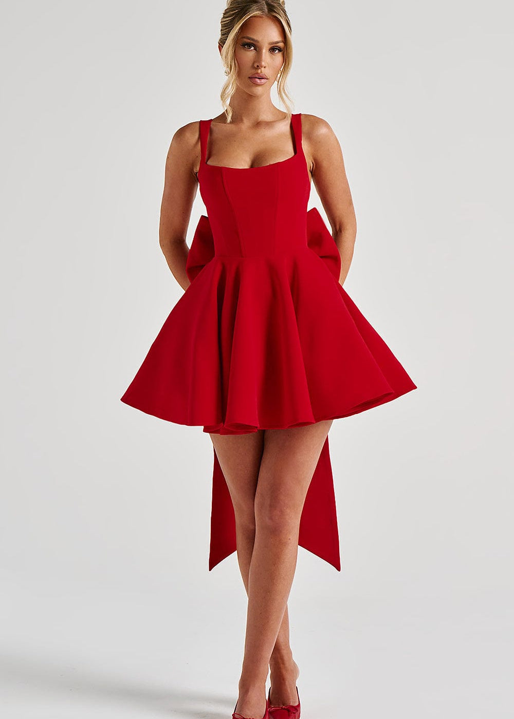 Vestido Mini Rue - Vermelho
