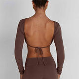 Top Sahra - Chocolate