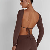 Top Sahra - Chocolate