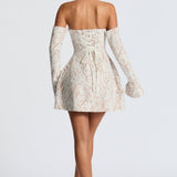 Salone Mini Dress - Marfim