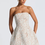 Salone Mini Dress - Marfim