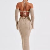 Vestido Maxi Samariah - Bege