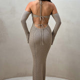 Vestido Maxi Samariah - Bege