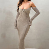 Vestido Maxi Samariah - Bege