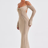 Vestido Maxi Samariah - Bege