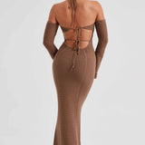 Vestido Maxi Samariah - Chocolate