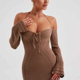 Vestido Maxi Samariah - Chocolate