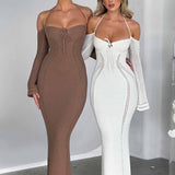 Vestido Maxi Samariah - Chocolate