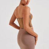 Corset Santanna - Chocolate/Nude