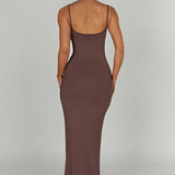 Vestido Maxi Saskia - Chocolate