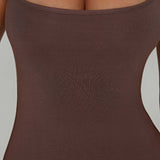 Vestido Maxi Saskia - Chocolate