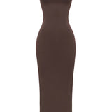 Vestido Maxi Saskia - Chocolate
