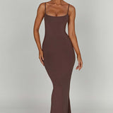 Vestido Maxi Saskia - Chocolate