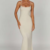 Vestido Maxi Saskia - Creme