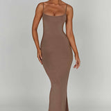 Vestido Maxi Saskia - Mocha