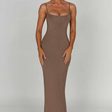 Vestido Maxi Saskia - Mocha