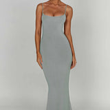 Vestido Maxi Saskia - Aço