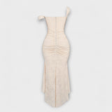 Renske - Vestido Longo com Corset Elegante e Refinado