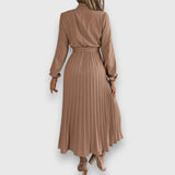 Lisa - Vestido Midi de Manga Longa