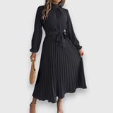 Lisa - Vestido Midi de Manga Longa