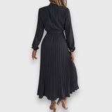 Lisa - Vestido Midi de Manga Longa